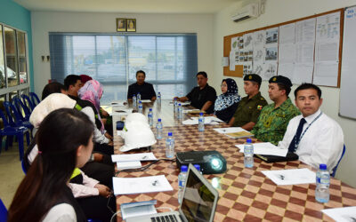 ACTING MINISTER OF DEFENCE CONDUCTS WORKING VISIT TO THE MRS BOLKIAH PROJECT SITE
