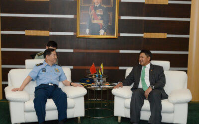 DEPUTY MINISTER OF DEFENCE RECEIVES A COURTESY CALL FROM THE CHINESE PEOPLE’S LIBERATION ARMY DELEGATION