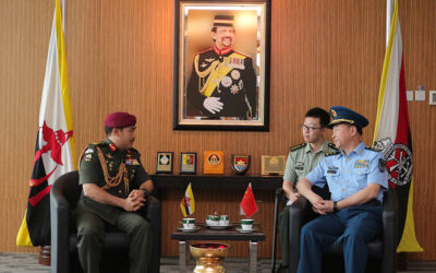 RBAF COMMANDER RECEIVES COURTESY CALL FROM THE CHINESE PEOPLE’S LIBERATION ARMY DELEGATION