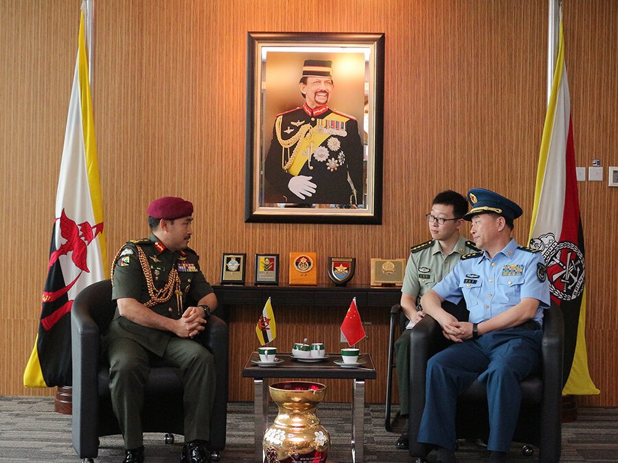 RBAF COMMANDER RECEIVES COURTESY CALL FROM THE CHINESE PEOPLE’S LIBERATION ARMY DELEGATION