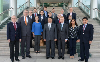 DEPUTY MINISTER OF DEFENCE RECEIVES AN INTRODUCTORY CALL FROM THE HEAD OF THE DELEGATION OF THE EUROPEAN UNION TO INDONESIA AND BRUNEI DARUSSALAM