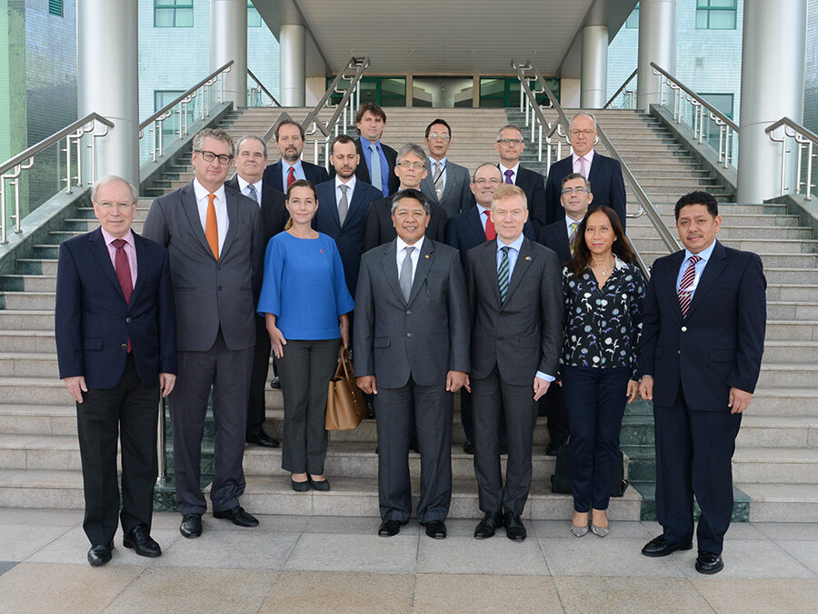 DEPUTY MINISTER OF DEFENCE RECEIVES AN INTRODUCTORY CALL FROM THE HEAD OF THE DELEGATION OF THE EUROPEAN UNION TO INDONESIA AND BRUNEI DARUSSALAM