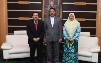 DEPUTY MINISTER OF DEFENCE RECEIVES COURTESY CALLS FROM NEWLY-APPOINTED AMBASSADORS TO THE SULTANATE OF OMAN AND JAPAN
