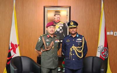 RBAF COMMANDER RECEIVES COURTESY CALL FROM THE DEFENCE ADVISER OF THE REPUBLIC OF BANGLADESH