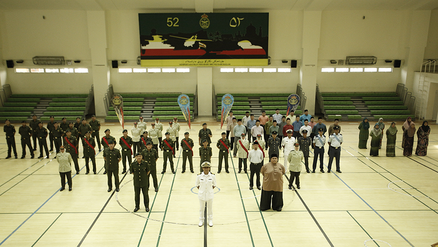 PARADE CEREMONY IN CONJUCTION WITH THE 11TH ANNIVERSARY OF THE RBAF RELIGIOUS DEPARTMENT
