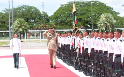 RBAF COMMANDER RECEIVES INTRODUCTORY VISIT BY CHAIRMAN JOINT CHIEFS OF STAFF COMMITTEE OF PAKISTAN ARMED FORCES