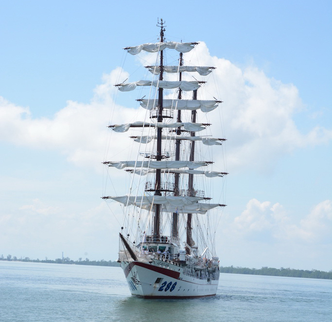VISIT BY VIETNAM PEOPLE’S NAVY SAILING SHIP, 286 LE QUY DON
