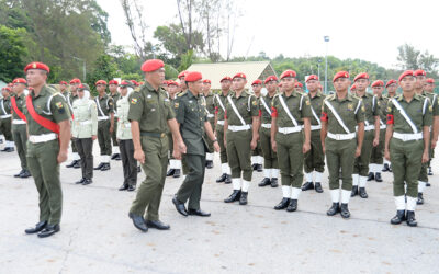 MILITARY POLICE RBAF HOLDS PARADE CEREMONY MARKING 38TH ANNIVERSARY