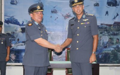 HANDOVER CEREMONY FOR THE NEW ROYAL BRUNEI AIR FORCE DEPUTY COMMANDER