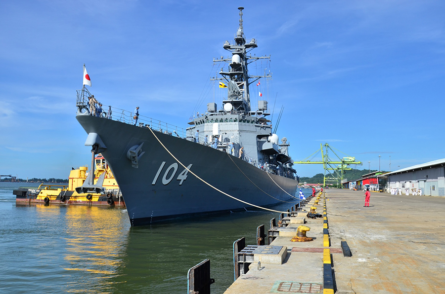 JMSDF SHIP GOODWILL VISIT TO BRUNEI DARUSSALAM