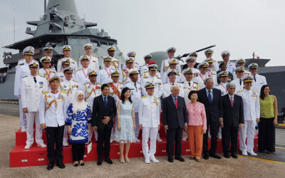 RBN COMMANDER ATTENDS THE INT’L MARITIME REVIEW AND INT’L MARITIME DEFENCE SHOW 2017