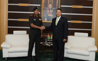 MINDEF RECEIVES VISIT FROM THE INDIA NATIONAL DEFENCE COLLEGE