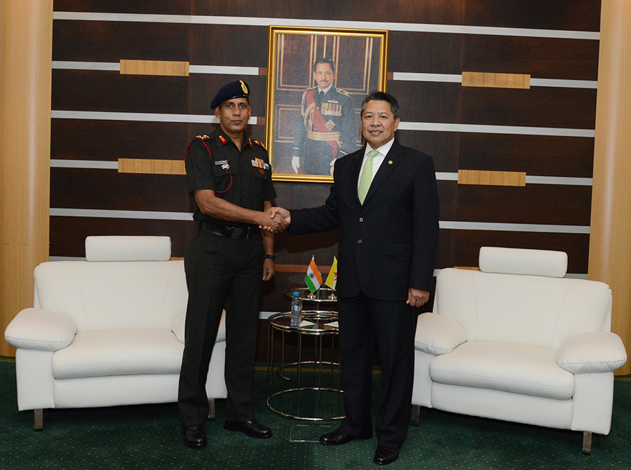 MINDEF RECEIVES VISIT FROM THE INDIA NATIONAL DEFENCE COLLEGE