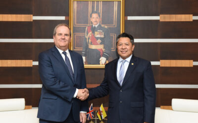 DEPUTY MINISTER OF DEFENCE RECEIVES FAREWELL CALL BY THE BRITISH HIGH COMMISSIONER TO BRUNEI DARUSSALAM