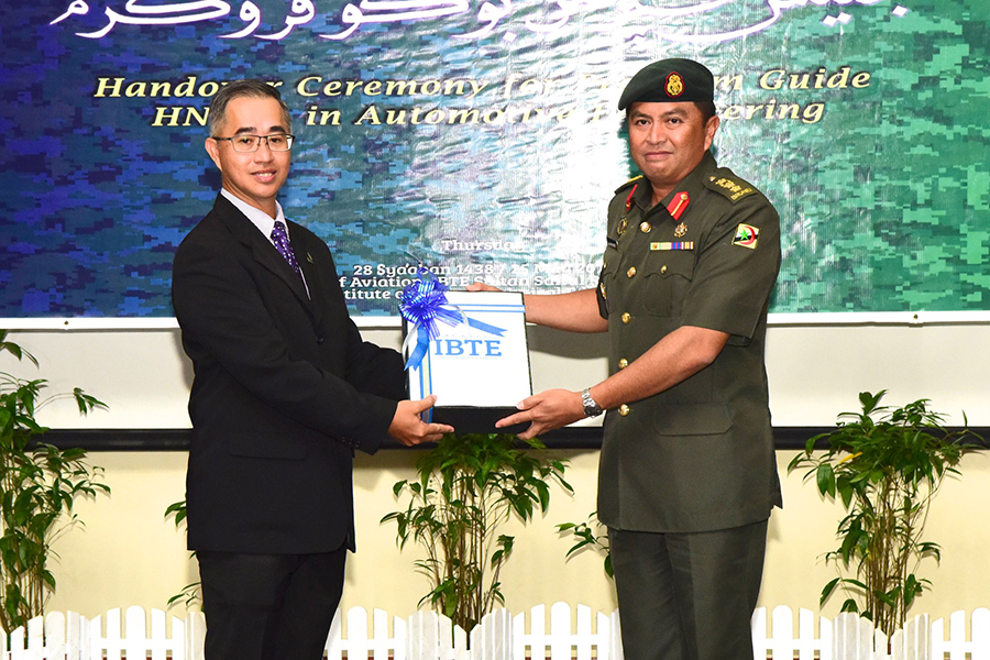 TI RBAF AND IBTE COLLABORATES TO PROVIDE HNTEC IN AUTOMOTIVE ENGINEERING PROGRAMME