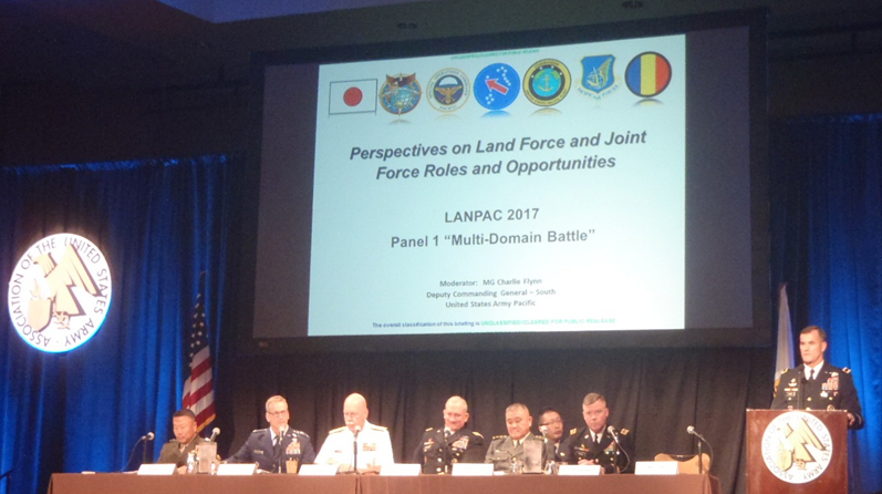 DEPUTY COMMANDER OF RBLF ATTENDS 5th LANPAC 2017, HAWAII, USA