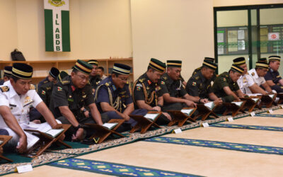 FINAL KHATAM AL-QURAN CEREMONY TO MARK RBAF 56TH ANNIVERSARY