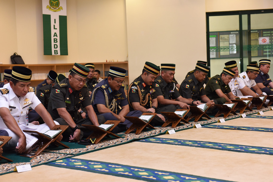 FINAL KHATAM AL-QURAN CEREMONY TO MARK RBAF 56TH ANNIVERSARY
