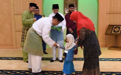 MINISTRY OF DEFENCE PRESENT DONATIONS TO 58 ORPHANS