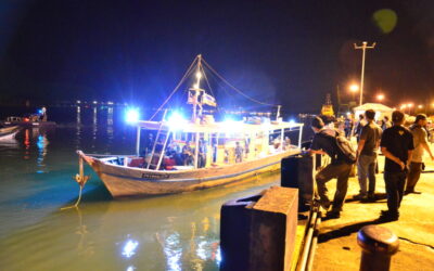 FOREIGN VESSEL CAUGHT CONDUCTING ILLEGAL FISHING