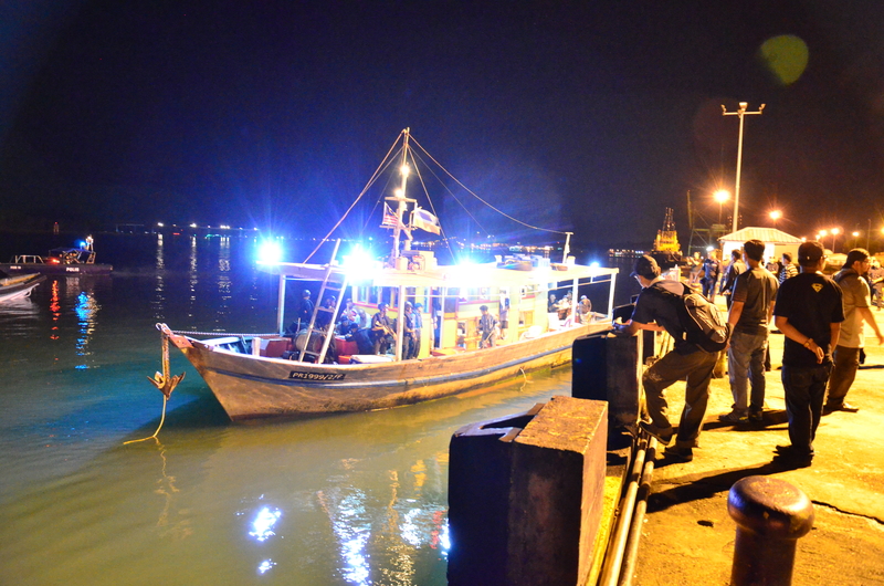 FOREIGN VESSEL CAUGHT CONDUCTING ILLEGAL FISHING