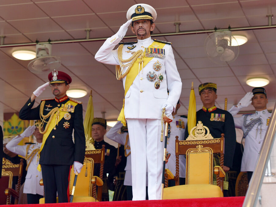 GRAND PARADE FOR HIS MAJESTY’S 71st BIRTHDAY CELEBRATIONS