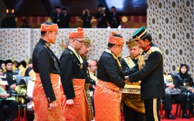 ​HIS MAJESTY THE SULTAN AND YANG DI-PERTUAN OF BRUNEI DARUSSALAM CONFERRED STATE DECORATIONS