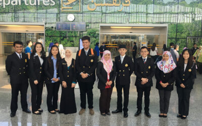 MINISTRY OF DEFENCE SCHOLARS DEPART TO SINGAPORE FOR THE 9th BRUNEI-SINGAPORE DEFENCE SCHOLARS DEVELOPMENT PROGRAMME