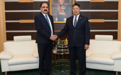SECRETARY DEFENCE OF PAKISTAN IN BRUNEI DARUSSALAM FOR 5th JOINT DEFENCE WORKING COMMITTEE