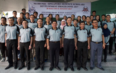 CLOSING CEREMONY OF THE 9th BRUNEI-SINGAPORE DEFENCE SCHOLARS DEVELOPMENT PROGRAMME