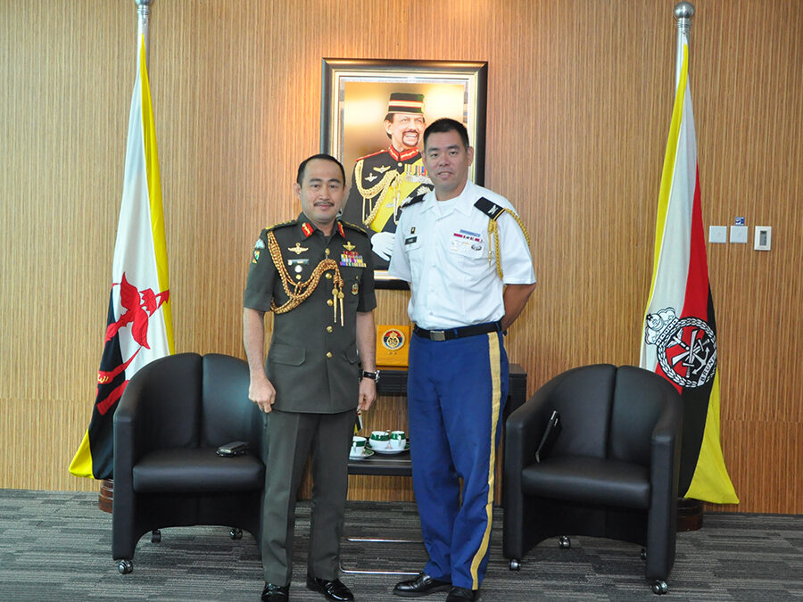 RBAF COMMANDER RECEIVES INTRODUCTORY CALL FROM THE UNITED STATES’ DEFENCE ATTACHÉ