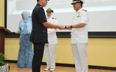 DISTRIBUTION OF POSTERS TO MARK 56TH RBAF ANNIVERSARY