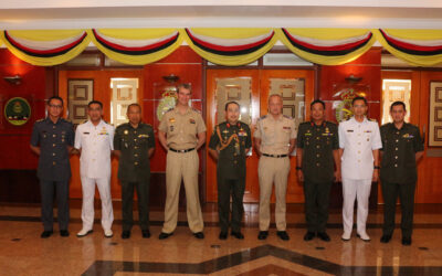 RBAF COMMANDER RECEIVES A COURTESY CALL FROM THE DEFENCE ATTACHÉ OF GERMANY