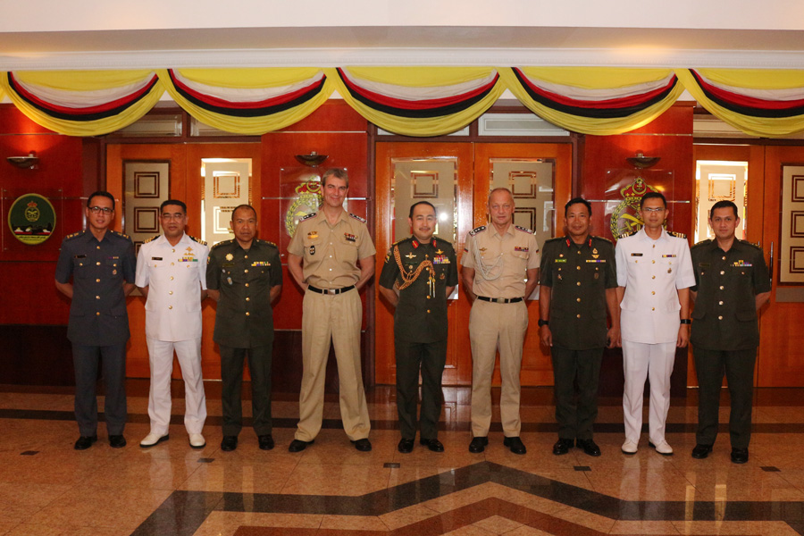 RBAF COMMANDER RECEIVES A COURTESY CALL FROM THE DEFENCE ATTACHÉ OF GERMANY