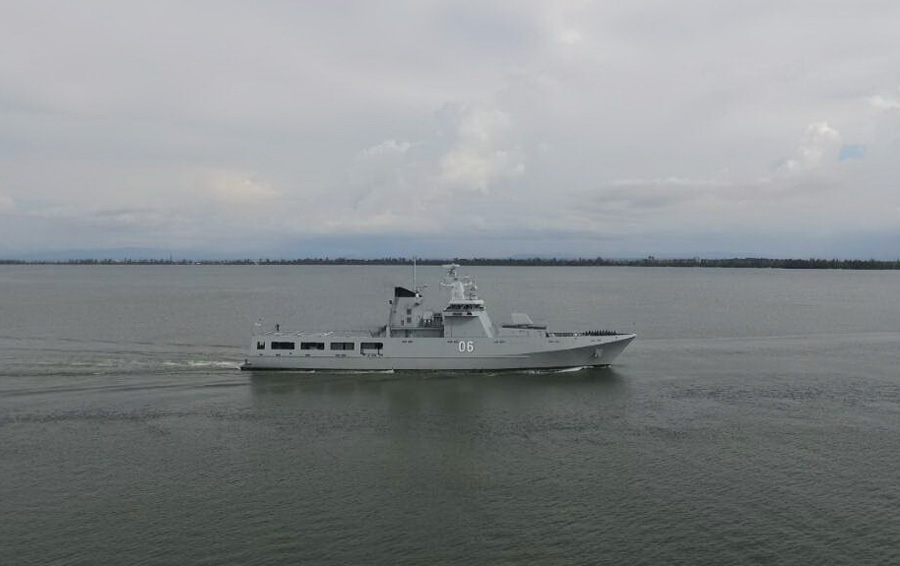 FOREIGN FISHING TRAWLER APPREHENDED FOR ILLEGAL FISHING
