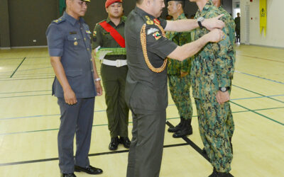 13TH IMT CONTINGENT RETURNS HOME