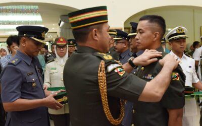 107 ROYAL BRUNEI ARMED FORCES OFFICERS PROMOTED