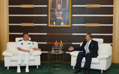 DEPUTY MINISTER OF DEFENCE RECEIVES COURTESY CALL FROM COMMANDER-IN-CHIEF OF THE PEOPLE’S LIBERATION ARMY (PLA), PEOPLE’S REPUBLIC OF CHINA