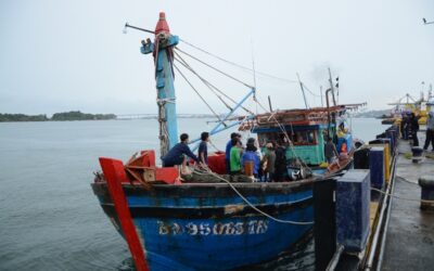 FOREIGN FISHING TRAWLER APPREHENDED FOR ILLEGAL FISHING