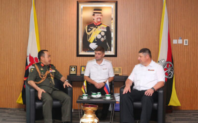 RBAF COMMANDER RECEIVED COURTESY CALL FROM THE DEPUTY COMMANDER OF THE PRIMORSKAYA FLOTILLA OF THE ALL-ARMS FORCES OF THE PACIFIC FLEET, RUSSIAN NAVY