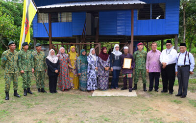 RBAF HANDS OVER TITIAN AMAL HOUSE RENOVATION PROJECT IN KAMPONG MENUNGGOL