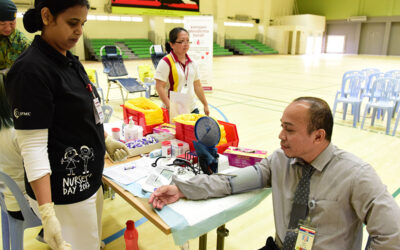 BLOOD DONATION CAMPAIGN BY THE MINISTRY OF DEFENCE AND ROYAL BRUNEI ARMED FORCES