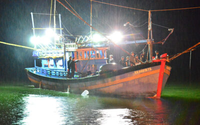 FOREIGN FISHING TRAWLER APPREHENDED FOR ILLEGAL FISHING