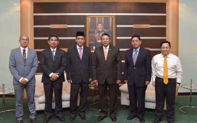 DEPUTY MINISTER OF DEFENCE RECEIVES COURTESY CALL FROM AMBASSADORS OF BRUNEI DARUSSALAM TO THE UNITED ARAB EMIRATES, STATE OF KUWAIT AND REPUBLIC OF TURKEY