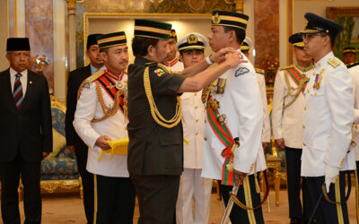 HIS MAJESTY THE SULTAN AND YANG DI-PERTUAN OF BRUNEI DARUSSALAM APPOINTS NEW COMMANDER OF RBAF