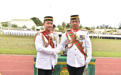 COMMANDER OF RBAF CHANGE OF COMMAND CEREMONY