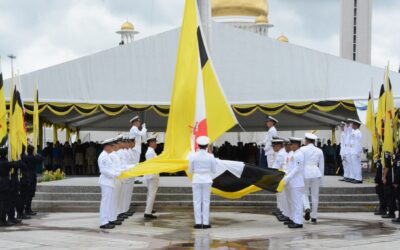FLAG LOWERING CEREMONY IN CONJUNCTION WITH BRUNEI DARUSSALAM’S 34th NATIONAL DAY