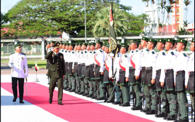 CHIEF OF DEFENCE FORCES, ROYAL THAI ARMED FORCES VISITS MINDEF