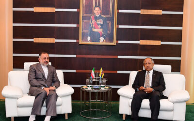 SECOND MINISTER OF DEFENCE RECEIVES FAREWELL CALL FROM THE AMBASSADOR OF THE ISLAMIC REPUBLIC OF IRAN
