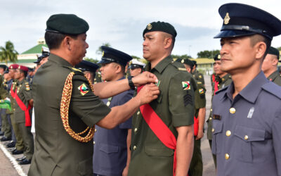 RBAF PERSONNEL RECOGNISED WITH LONG SERVICE AND GOOD CONDUCT MEDALS